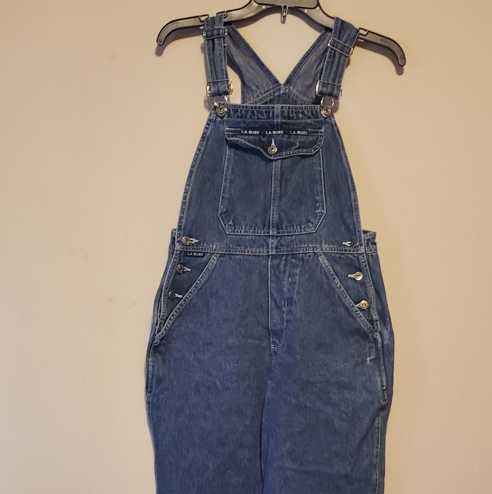 L.A.‎ Blues Classic Blue Denim Overalls